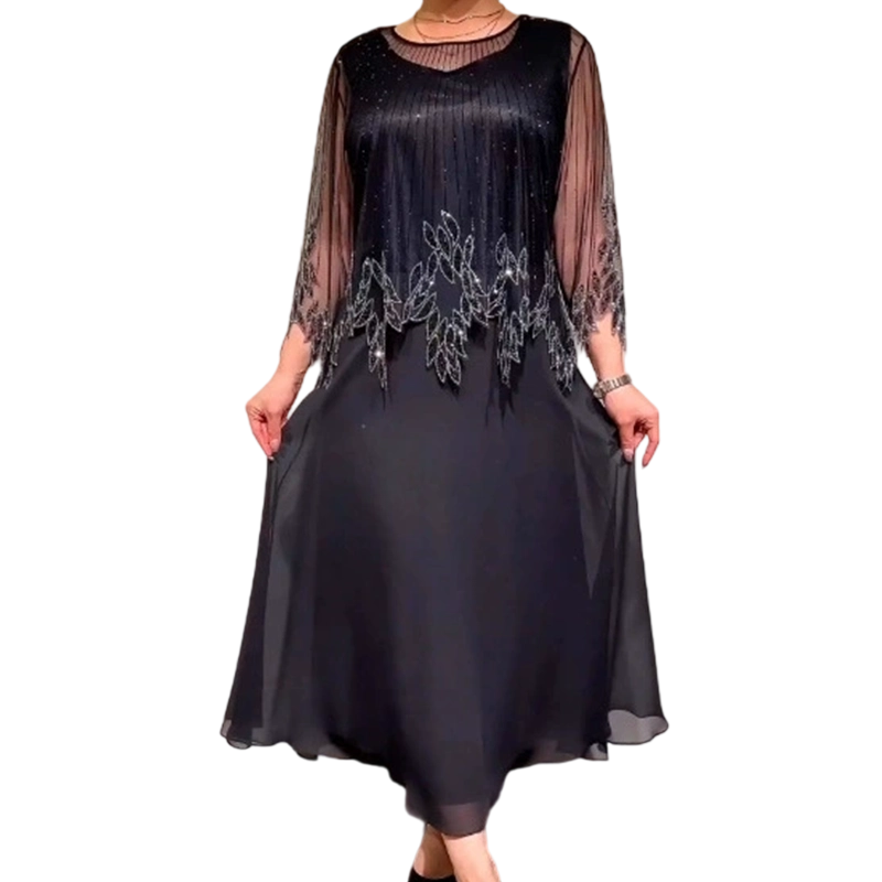 Louisa - Flowing Elegant Midi Dress