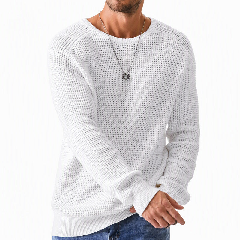 Holden - Textured Waffle Knit Sweater