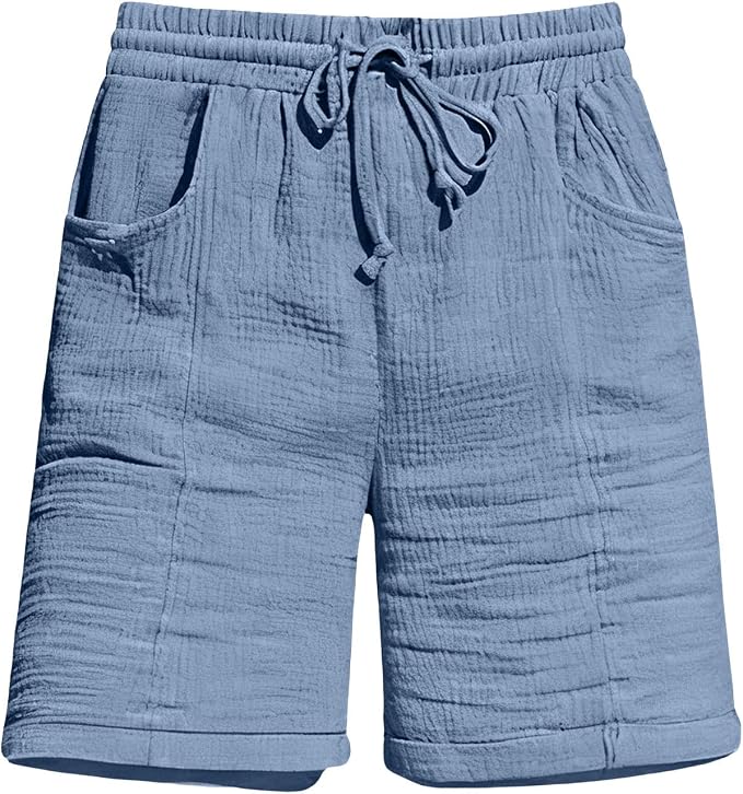 Bridgette - Relaxed Bermuda Shorts with Drawstring