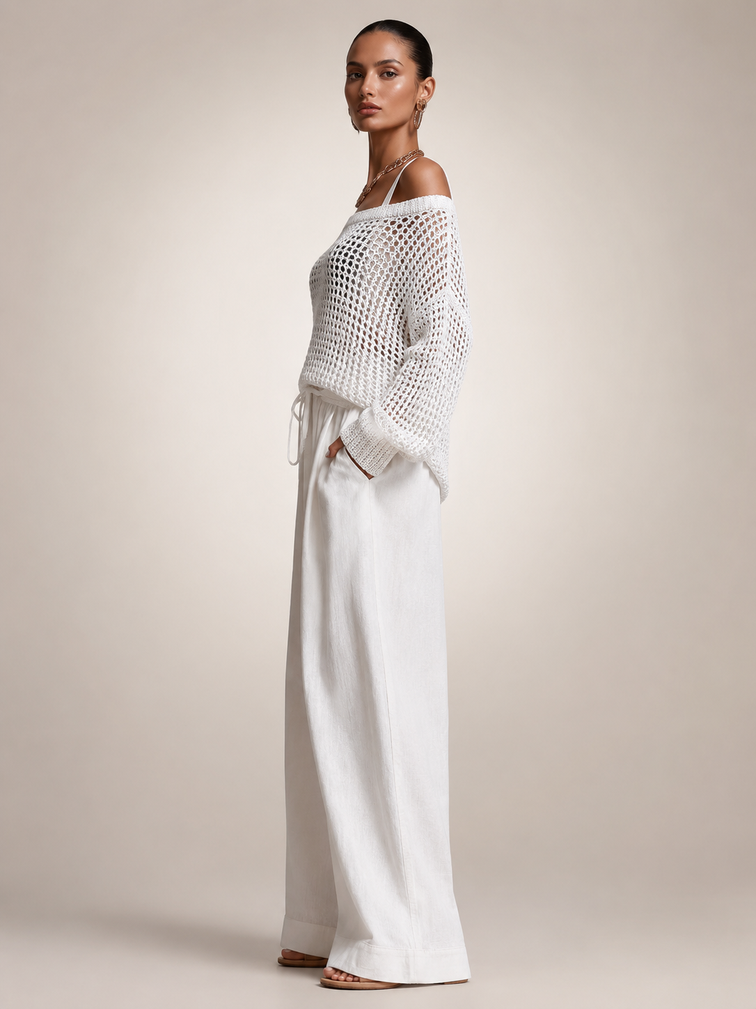 Janica - Off-Shoulder Two-Piece Set