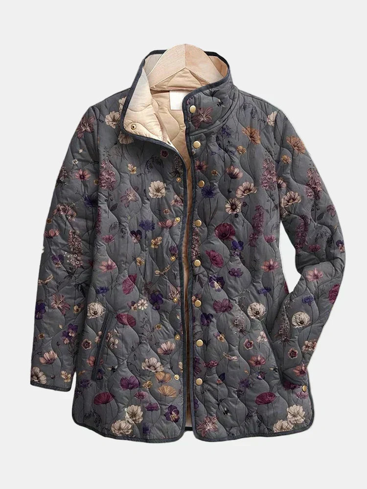 Lana – Quilted Dried Flower Jacket