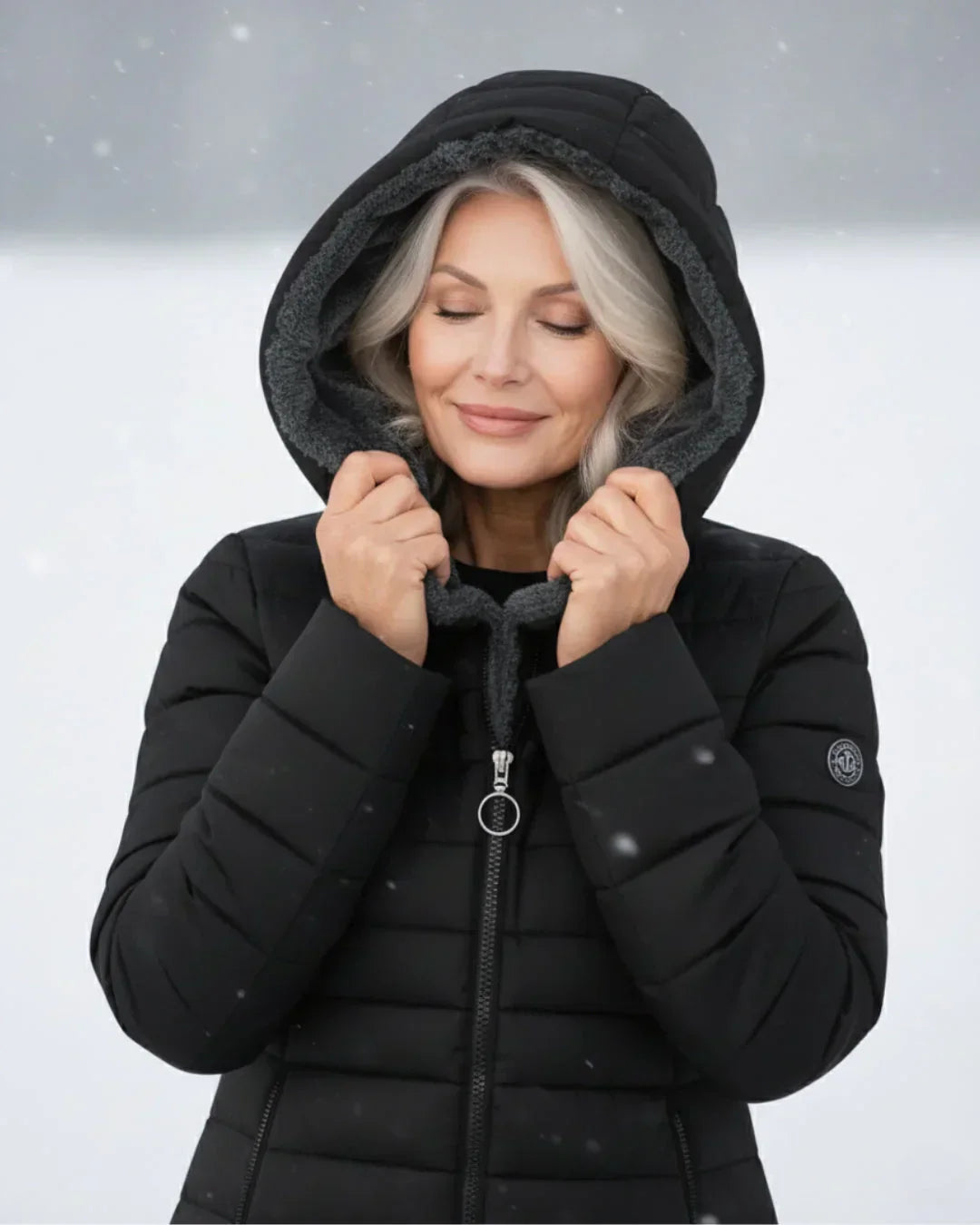 Nicole - Warm Hooded Winter Jacket