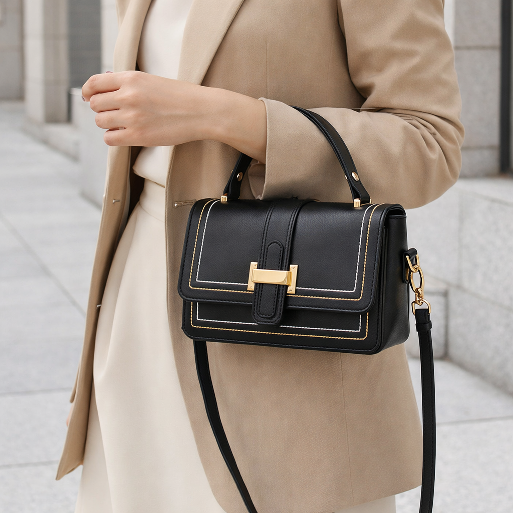 Alana – Elegant Structured Shoulder Bag