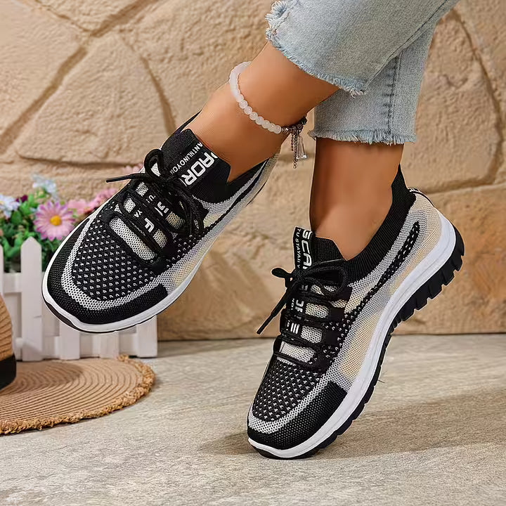 Ria - Breathable Mesh Gradient Sneakers