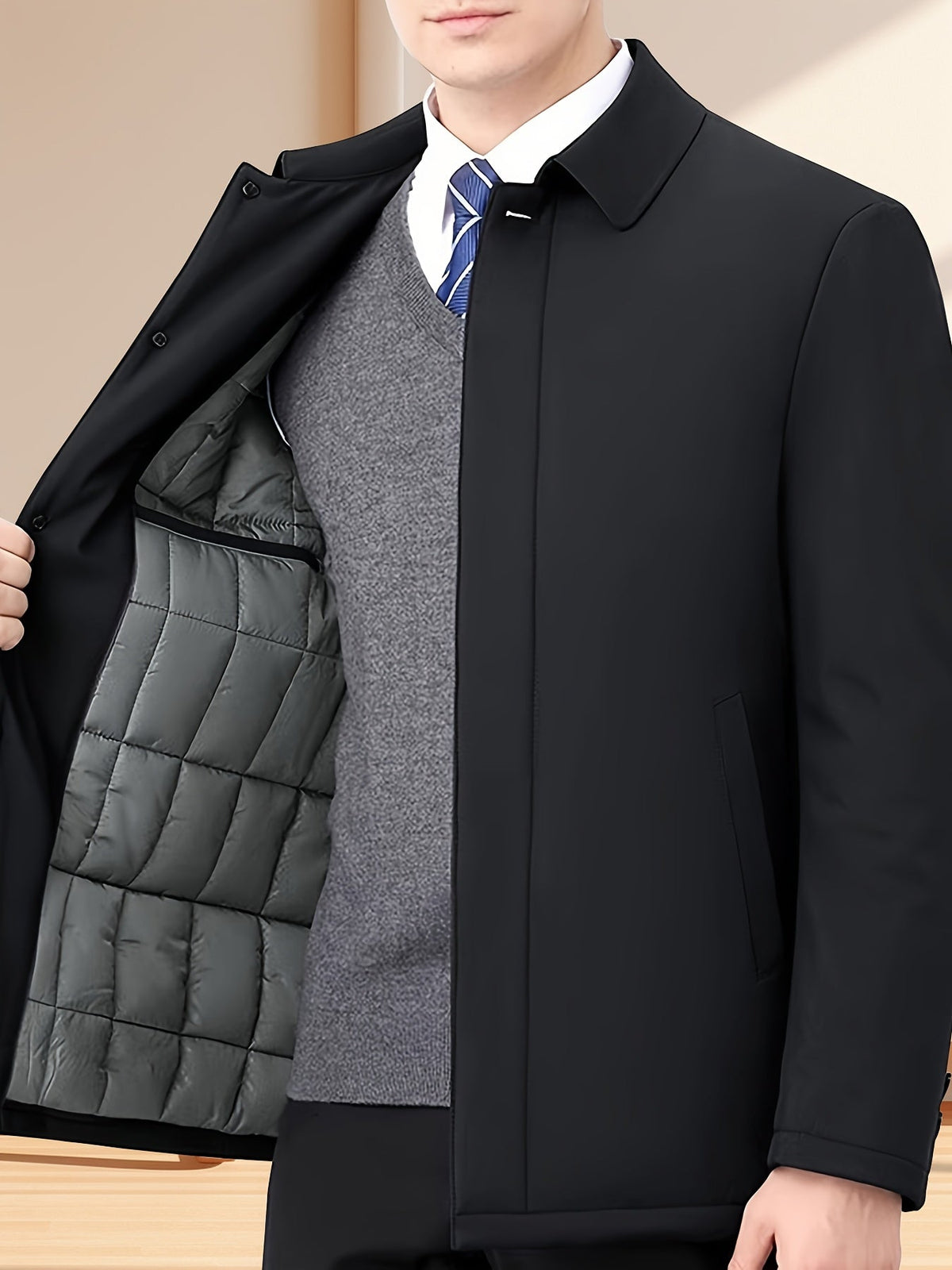 Travis - Classic Revers Collar Jacket