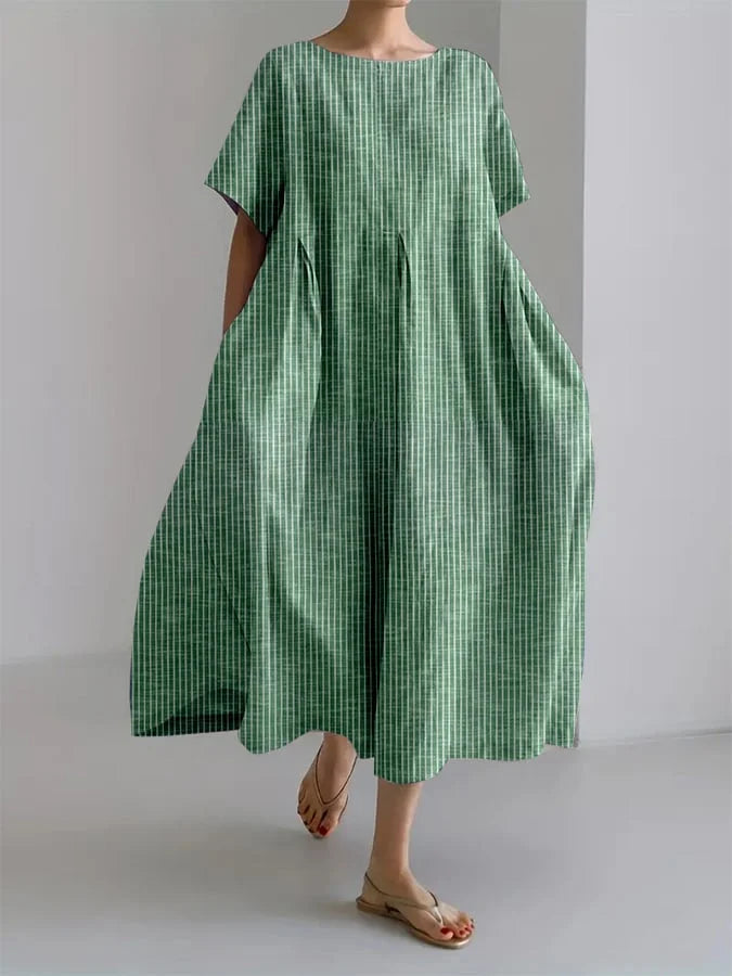 Annie – Casual Maxi Dress with Retro Style