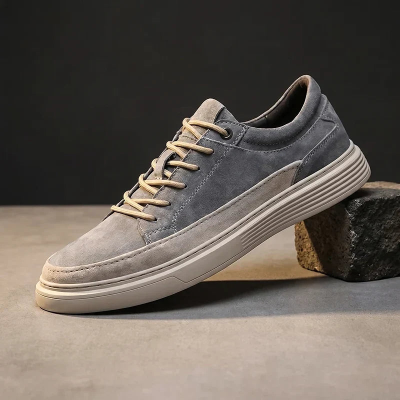 Matty - Suede Cushioned Casual Sneakers
