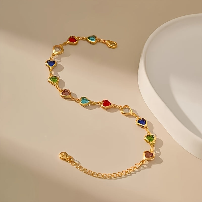 Aurelia - Heart Shaped Bracelet
