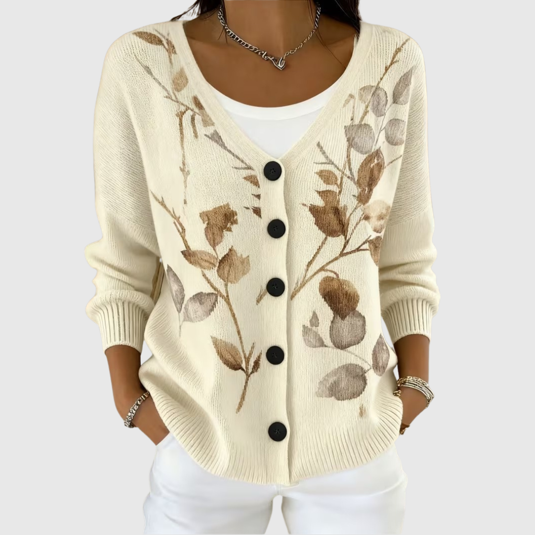 Cecelia – Knitted Button-Up Jacket