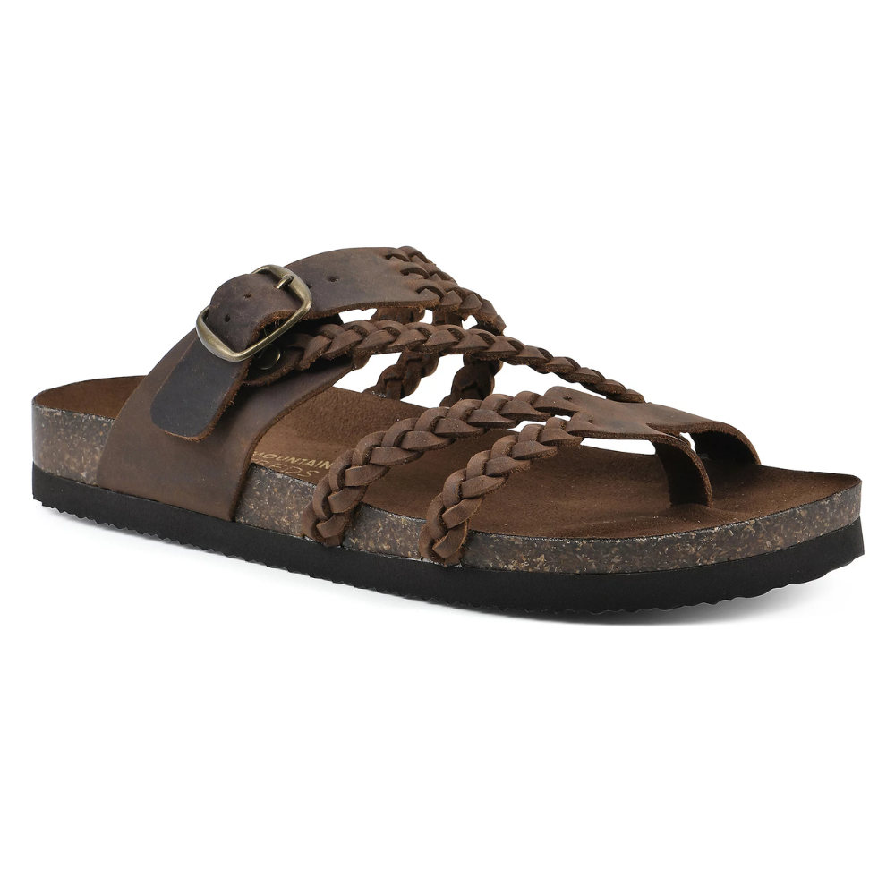 Jocelyn - Braided Cork Sandals