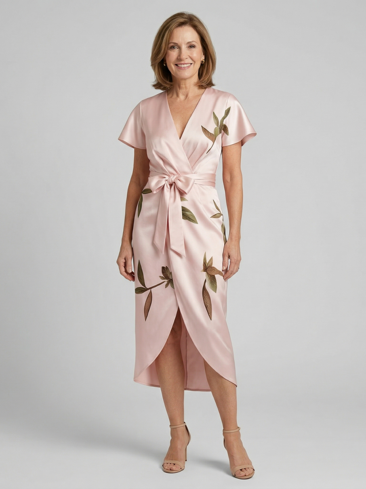 Elise - Elegant Wrap Dress