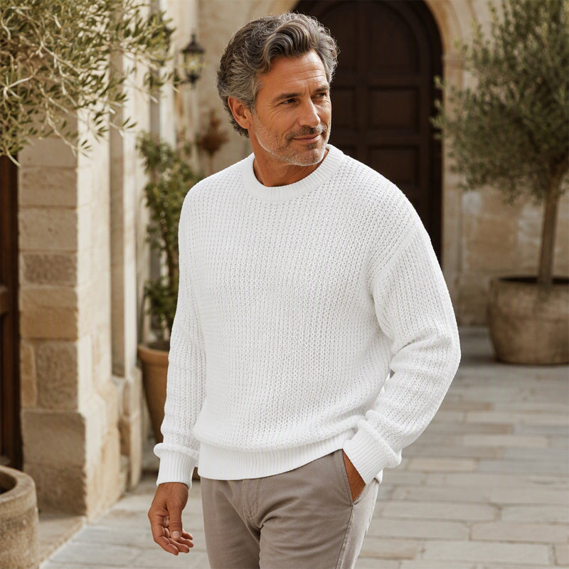 Holden - Textured Waffle Knit Sweater