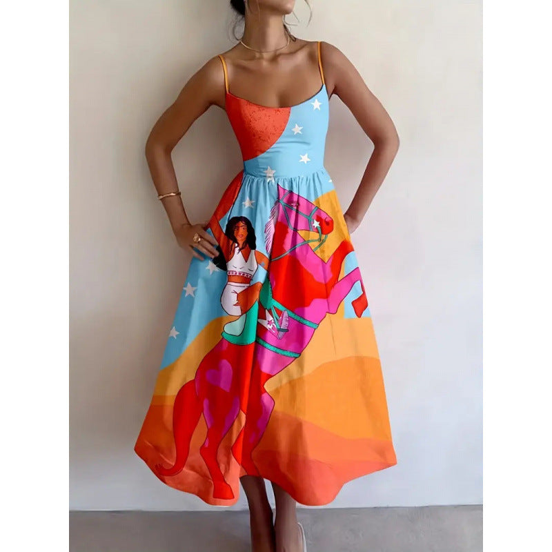 Lovie - Sunset Muse Midi Dress