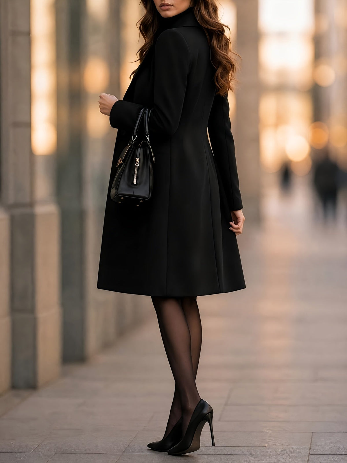 Angie - Tailored Double-Breasted Coat