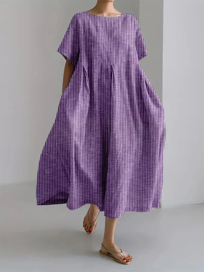 Annie – Casual Maxi Dress with Retro Style