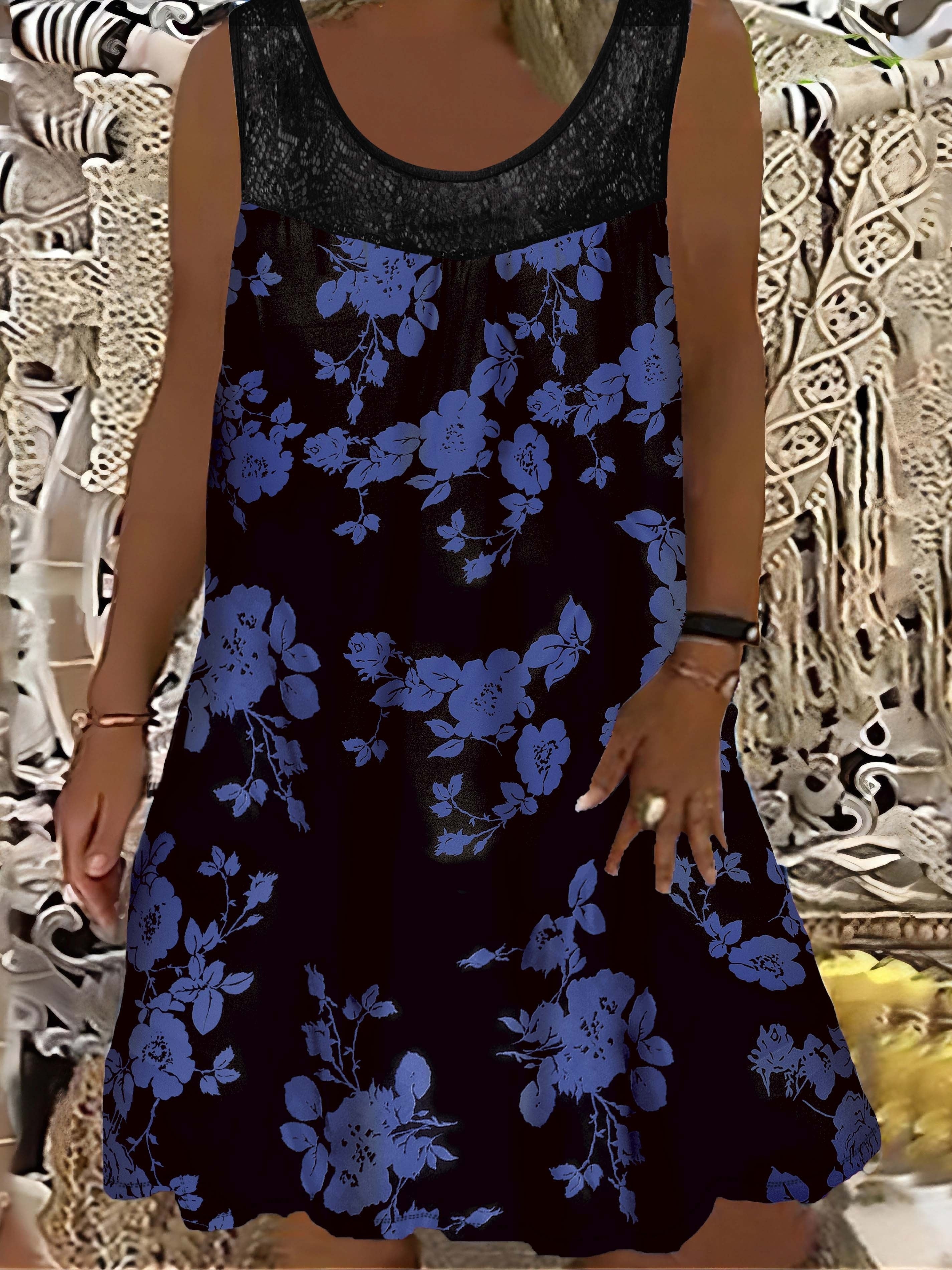 Rana - Floral Lace Summer Dress