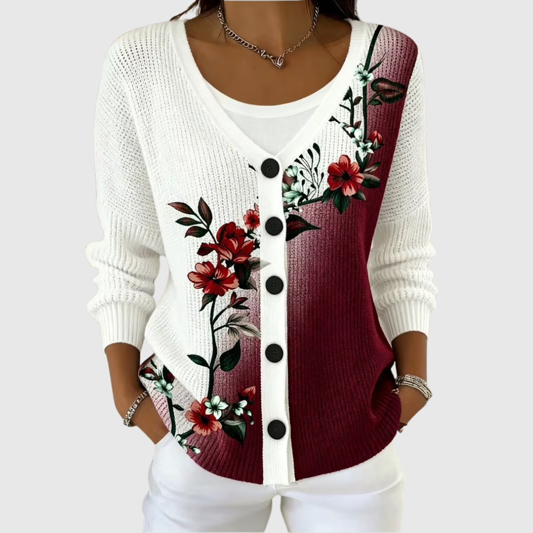 Darcy – Knitted Button-Up Jacket