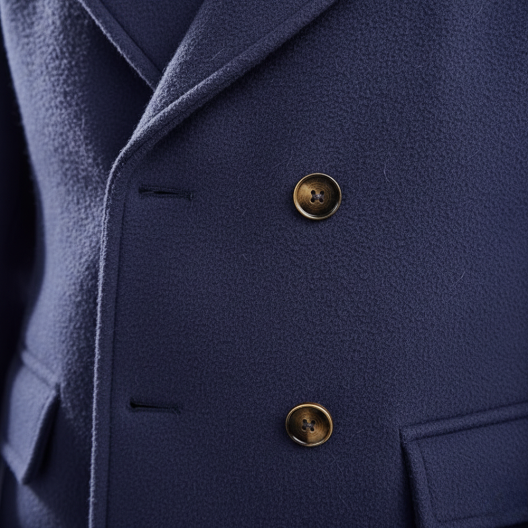 Micheal - Double Breasted Wool Coat