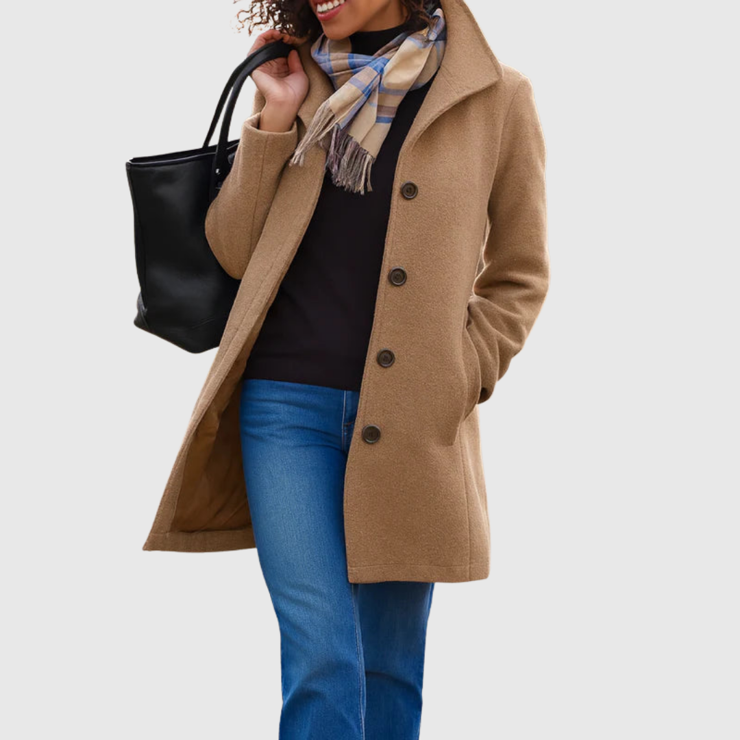 Lyla - Classic Tailored Long Coat