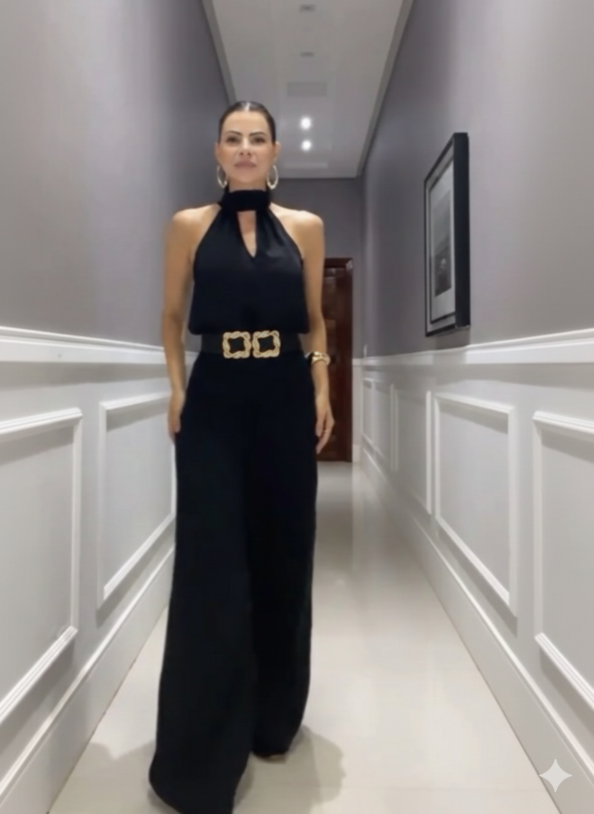 Aina - Wide Leg Elegant Jumpsuit