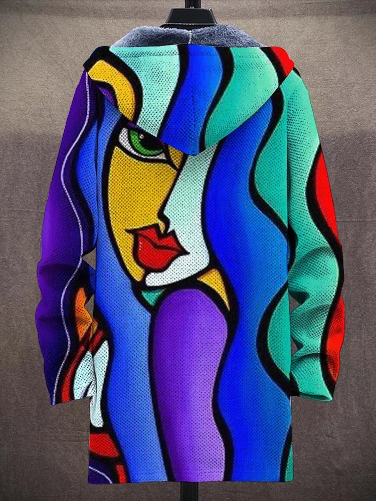 Elira – Luxurious Art-Inspired Cardigan