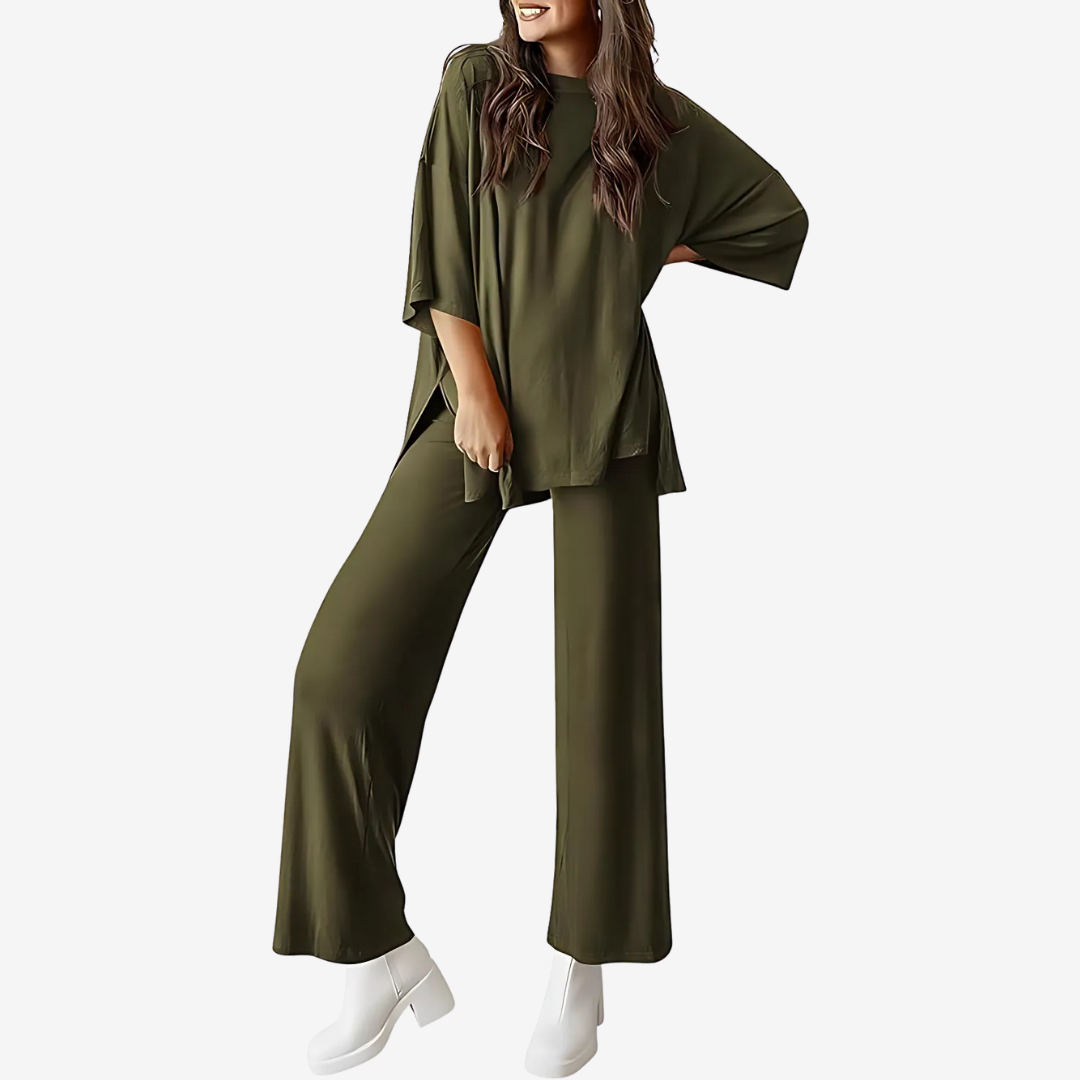 Zally – Effortless Two-Piece Lounge Set