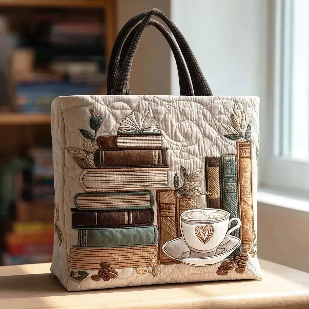 Nutmeg – Coffee Chapter Handmade Tote Bag