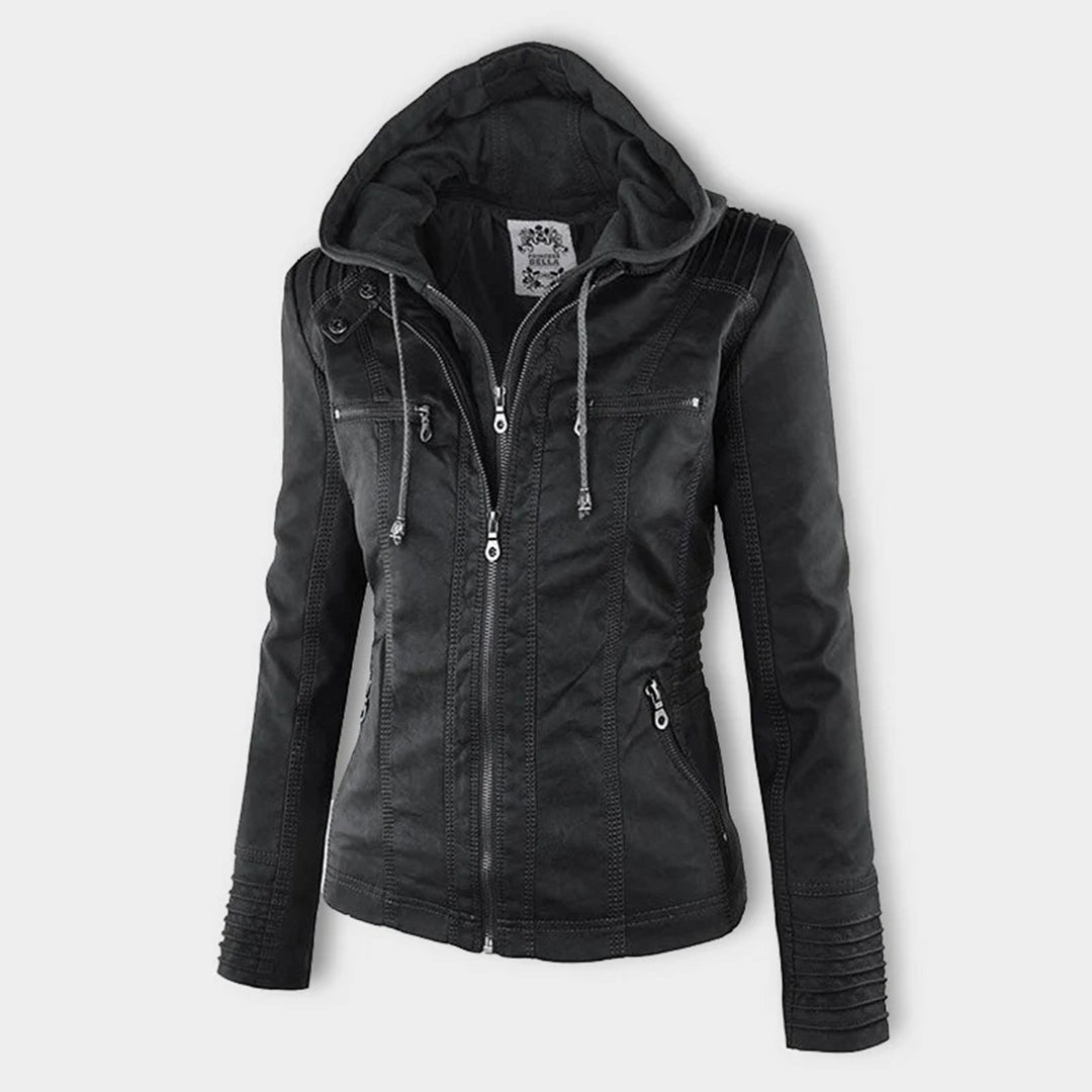 Jazlyn - Elegant Leather Jacket