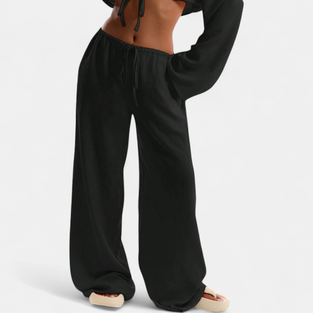 Corie – Relaxed Wide Leg Casual Pants
