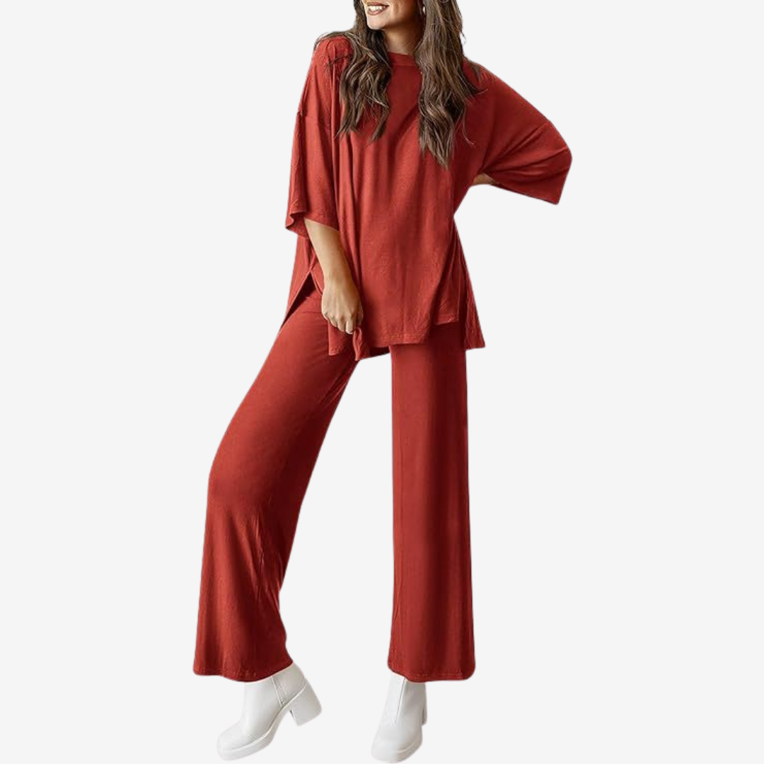 Zally – Effortless Two-Piece Lounge Set
