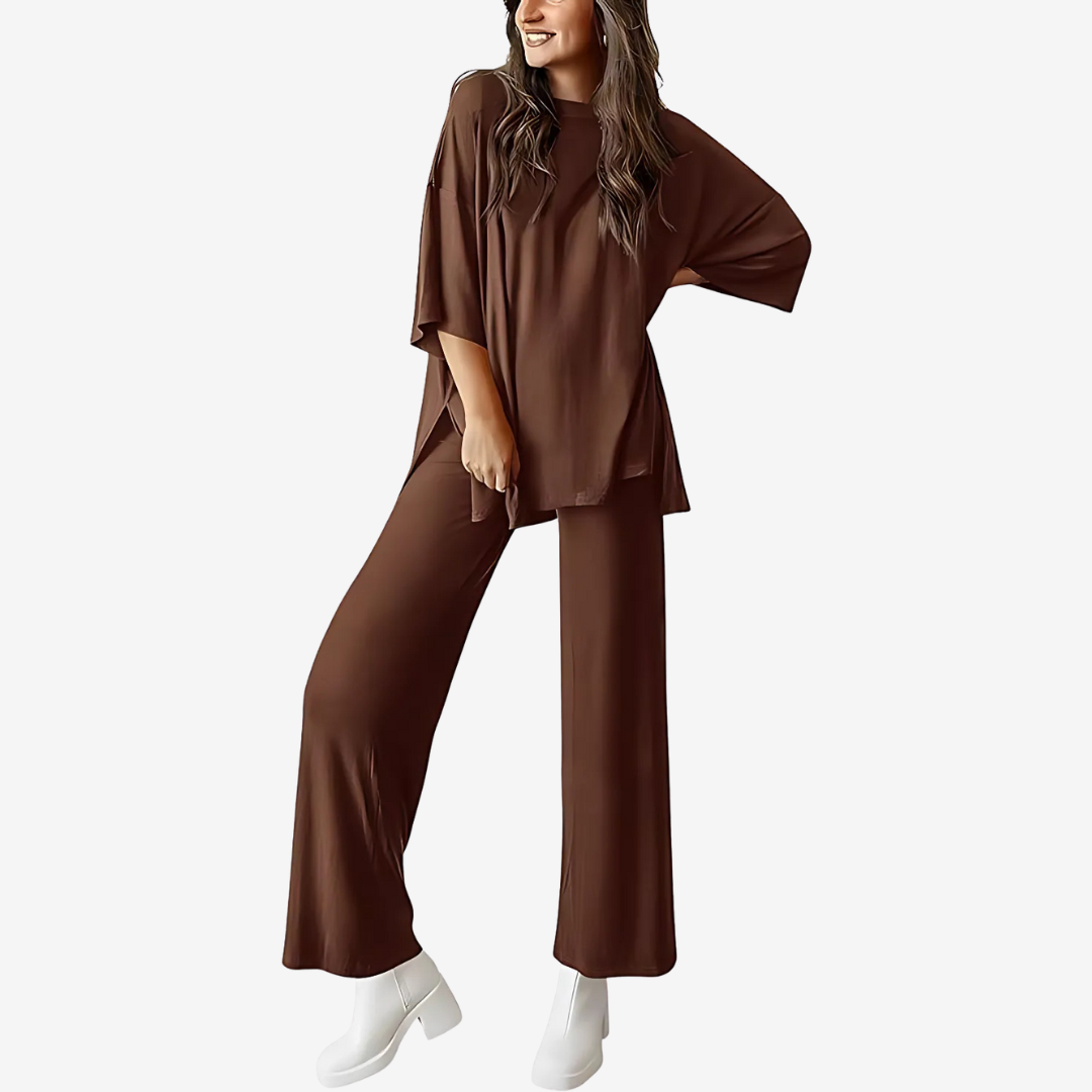 Zally – Effortless Two-Piece Lounge Set