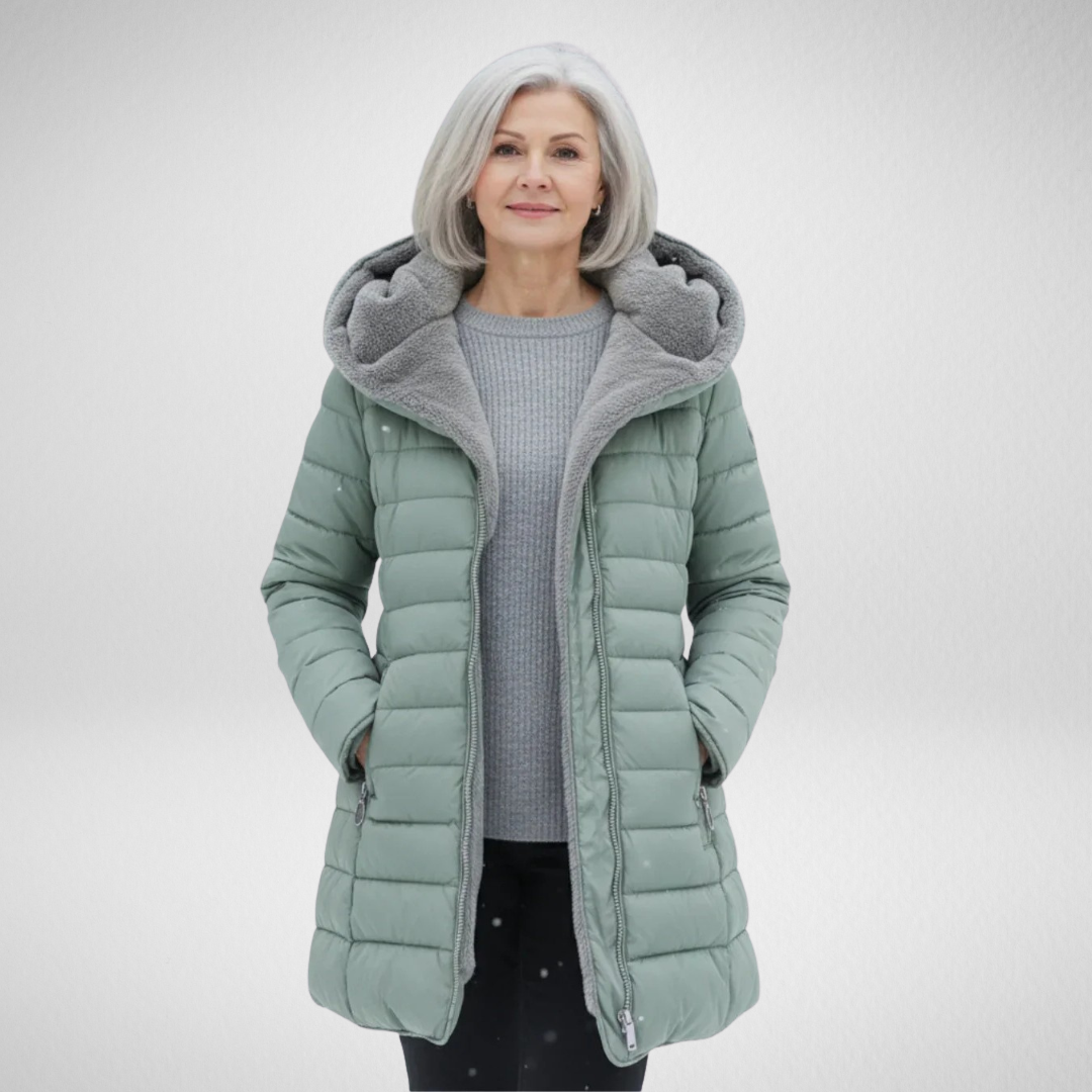 Nicole - Warm Hooded Winter Jacket