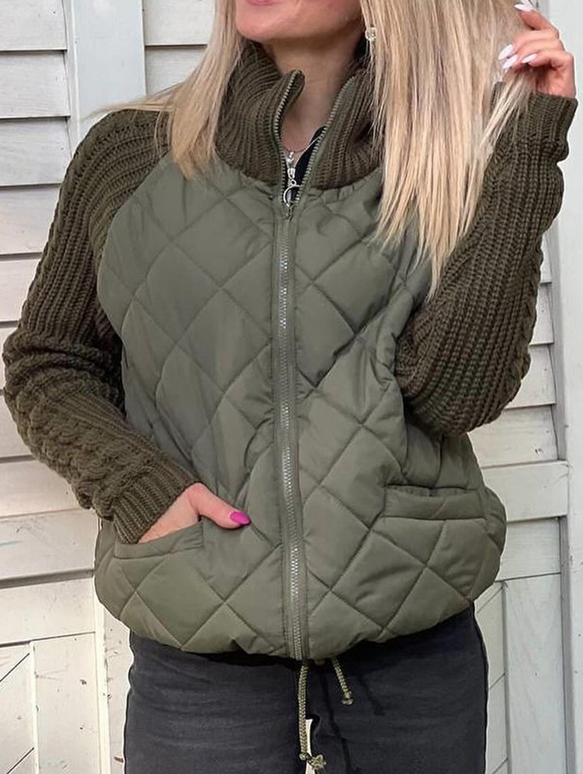 Blair - Quilted Knit Jacket