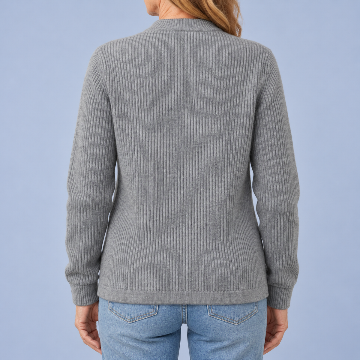 Gemma – Zip-Up Cardigan with Pockets