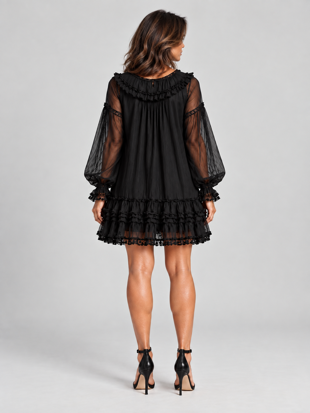 Lainey – Flowy Ruffle Dress