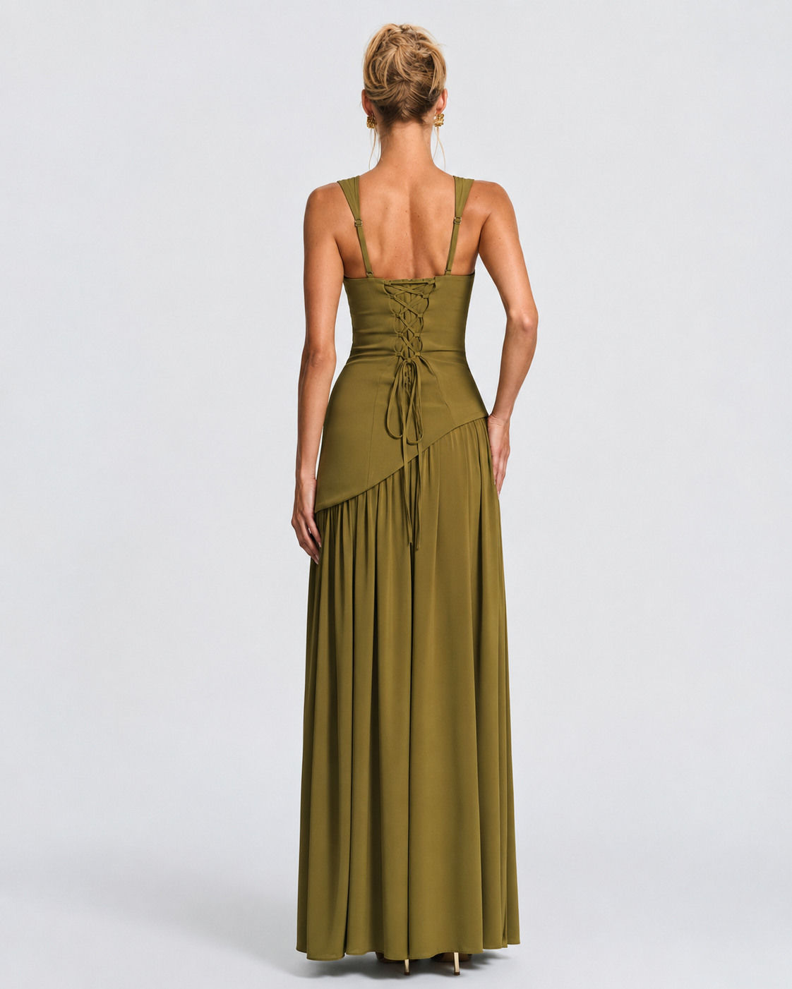Claire - Corset Maxi Evening Dress