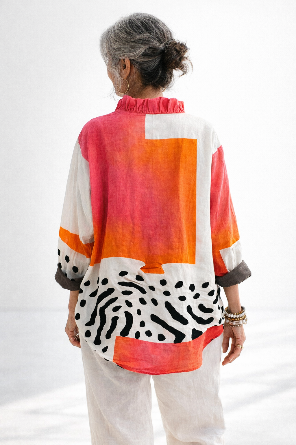 Brielle – Relaxed Printed Blouse