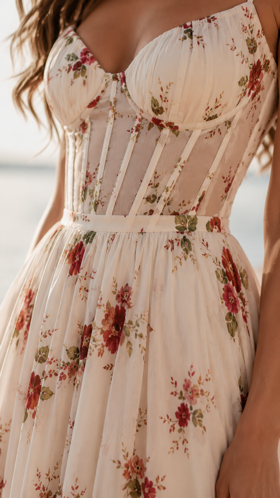 Gabriel  – Long Romantic-Inspired Maxi Dress