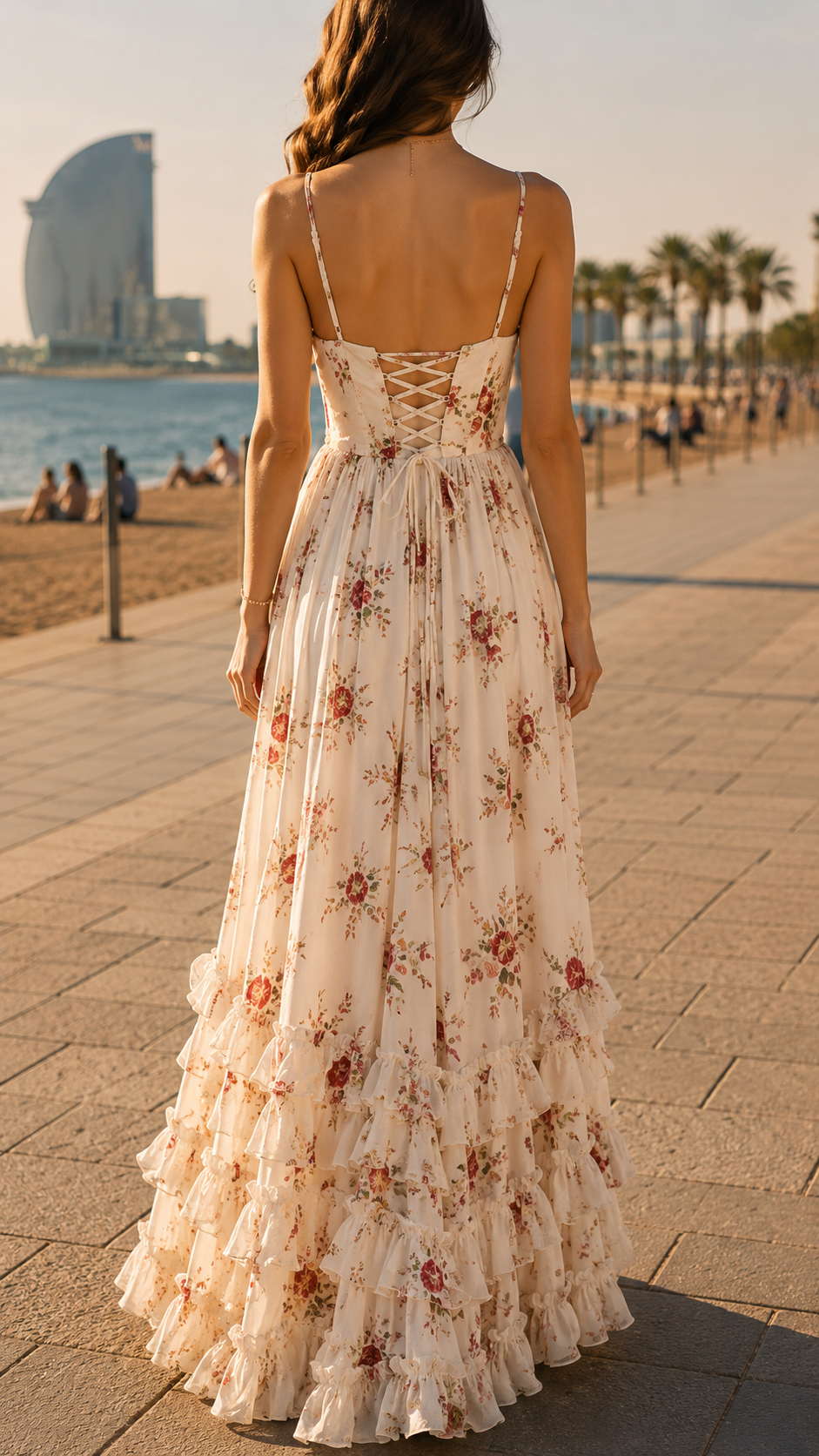 Gabriel  – Long Romantic-Inspired Maxi Dress
