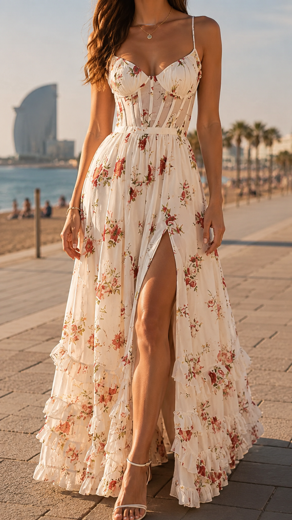 Gabriel  – Long Romantic-Inspired Maxi Dress