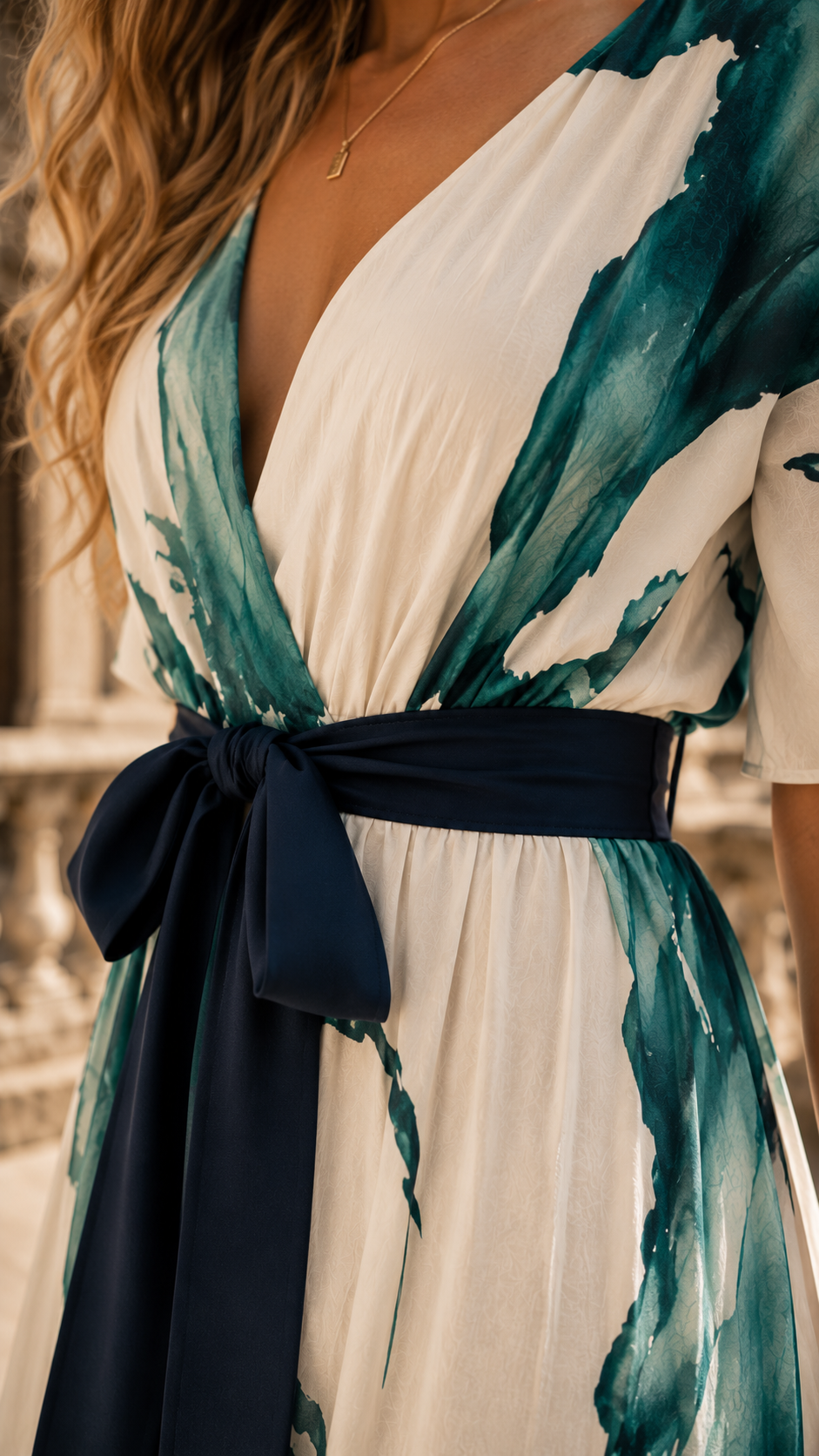 Charlotte - Wrap Maxi Dress