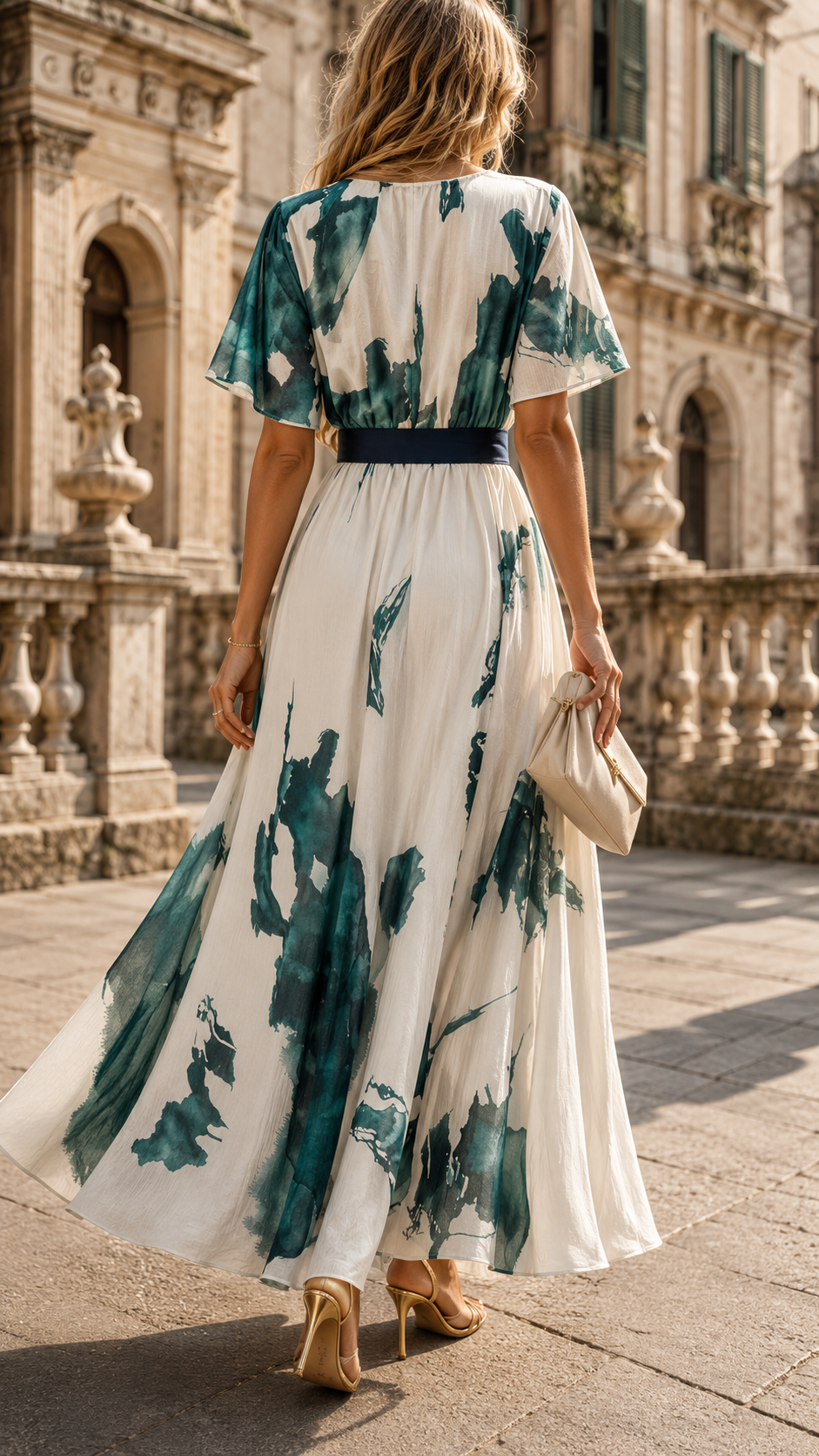 Charlotte - Wrap Maxi Dress
