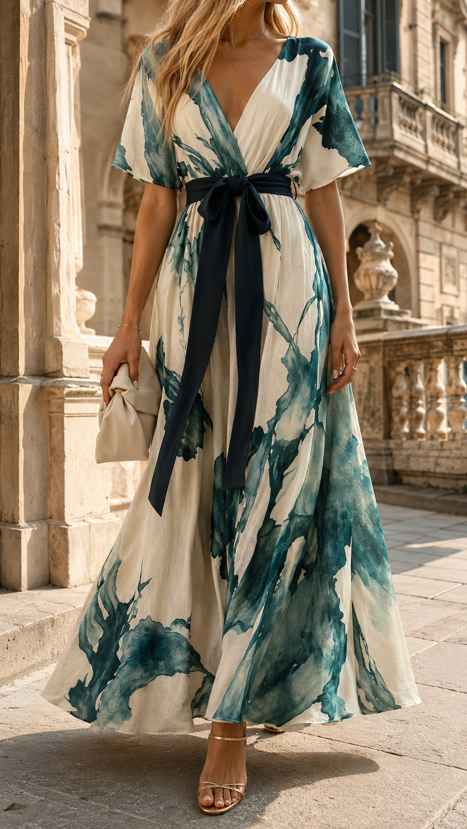 Charlotte - Wrap Maxi Dress