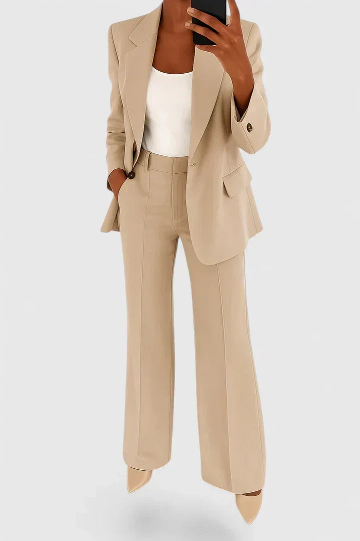 Arleth - Elegant Wide-Leg Two-Piece Set