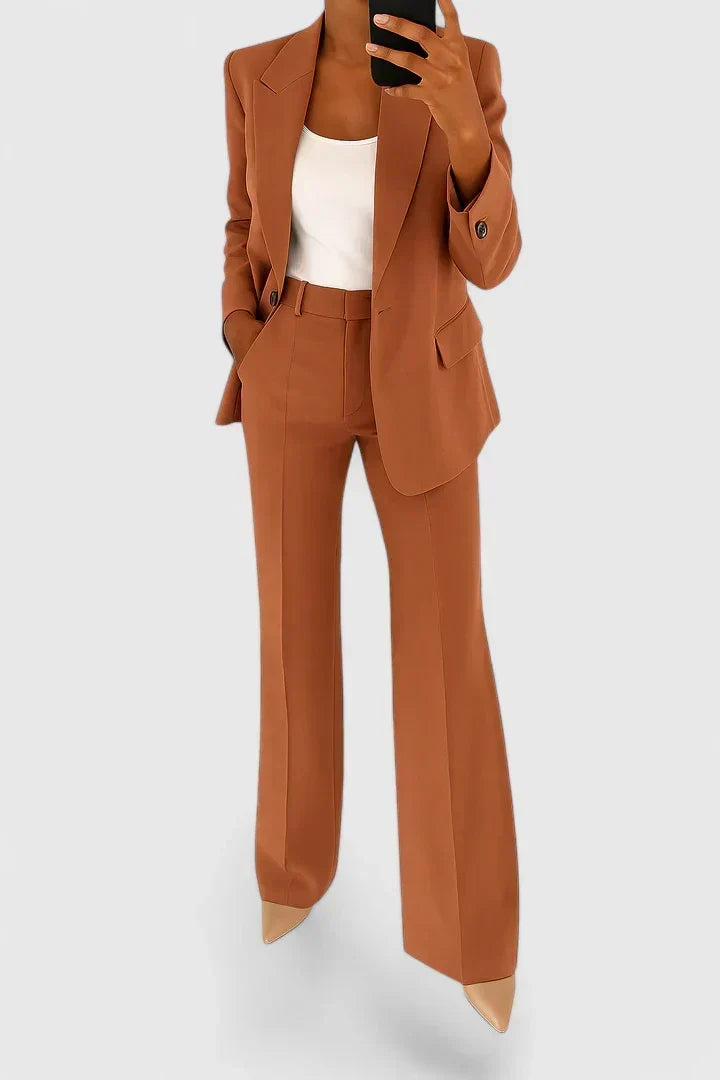 Arleth - Elegant Wide-Leg Two-Piece Set