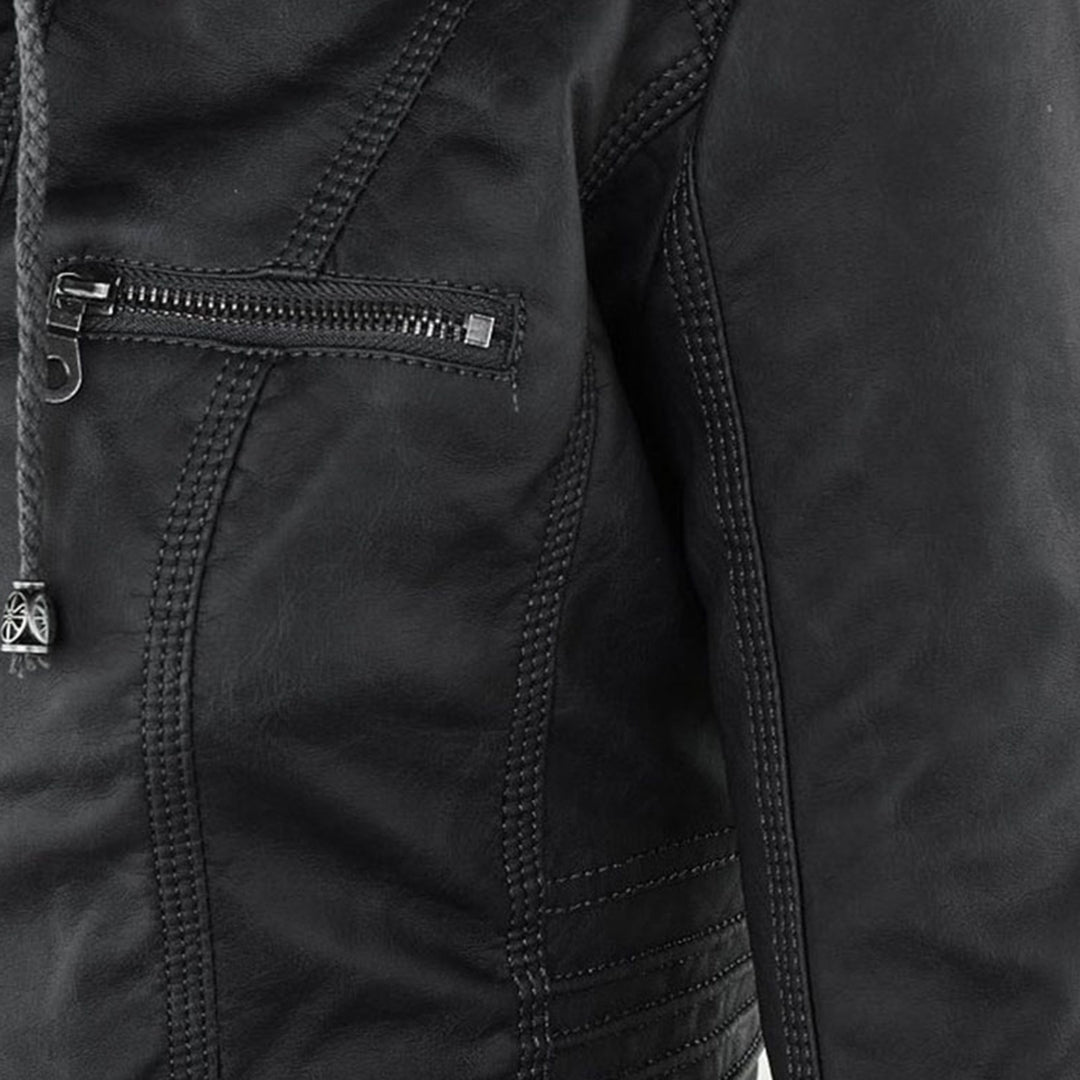 Jazlyn - Elegant Leather Jacket