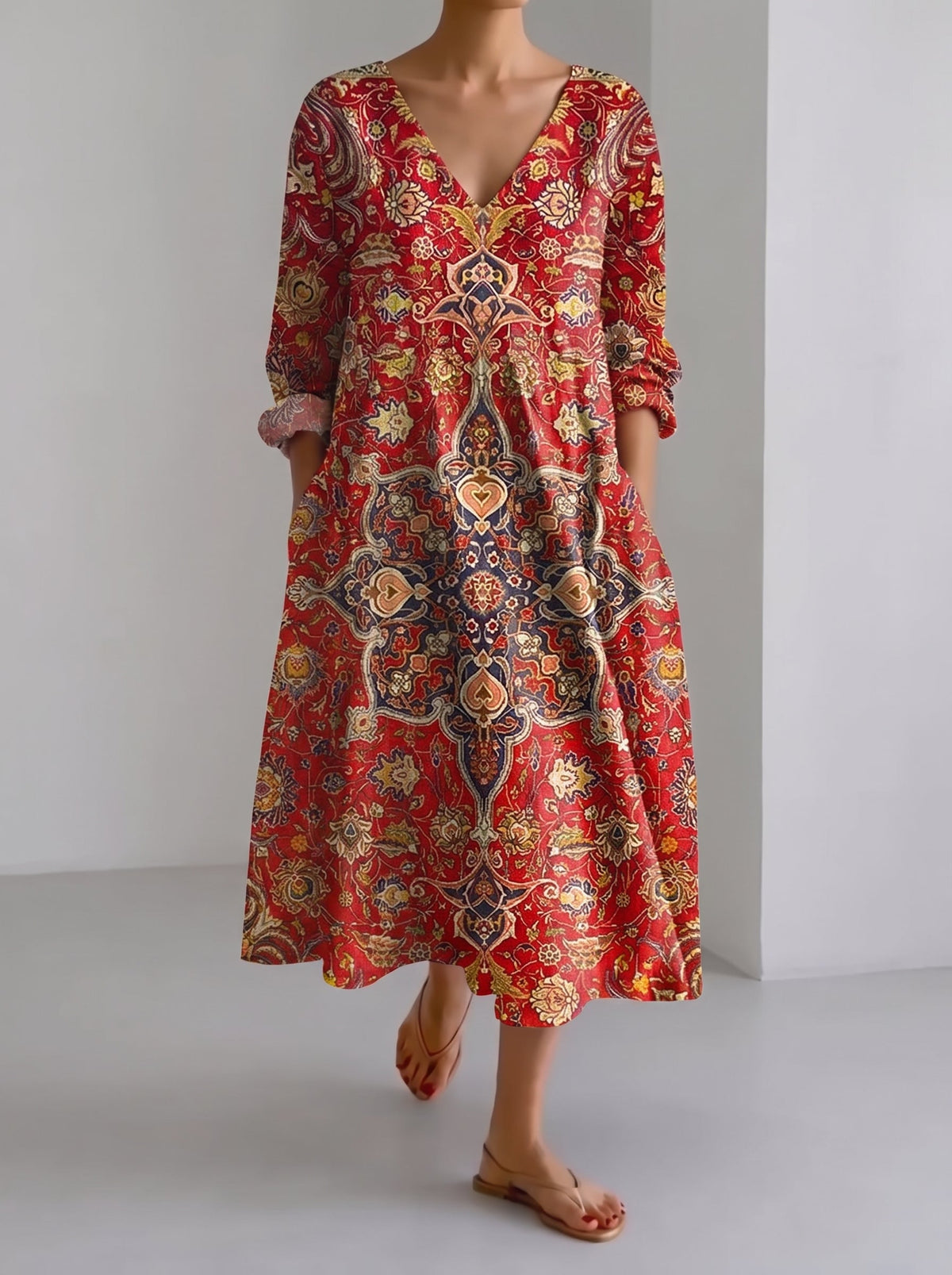 Sloane – Flowing Spring Dress