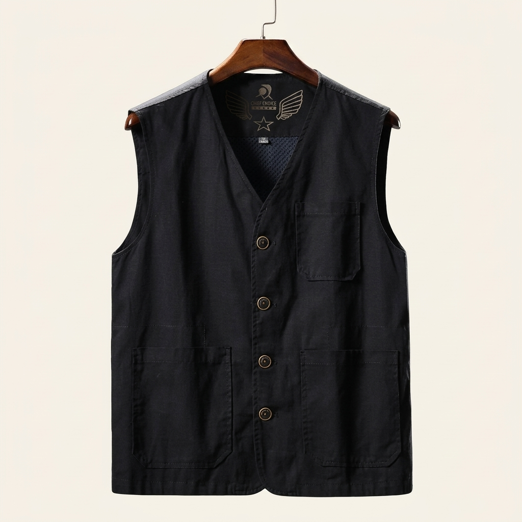 Sullivan – Cotton Utility Vest