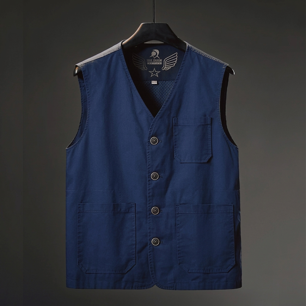 Sullivan – Cotton Utility Vest