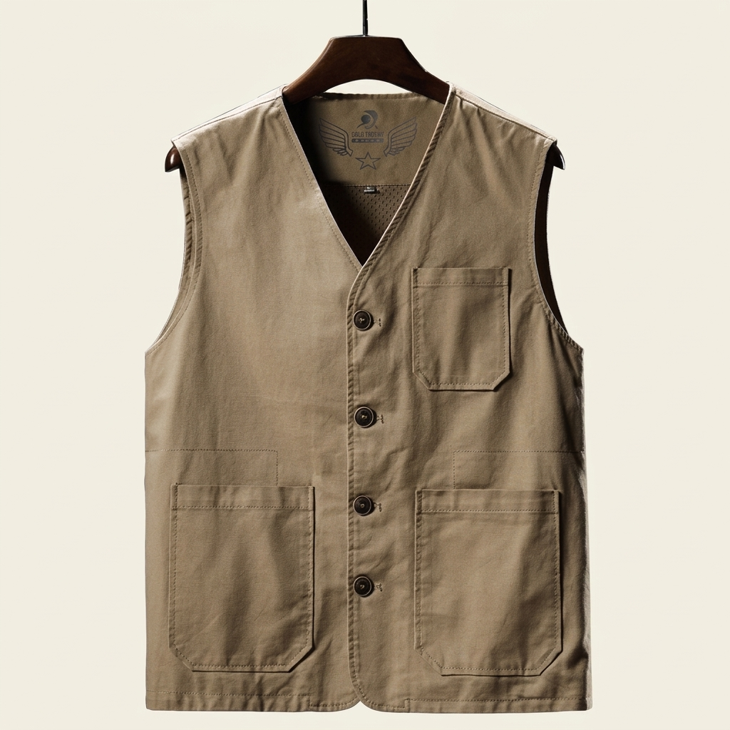 Sullivan – Cotton Utility Vest